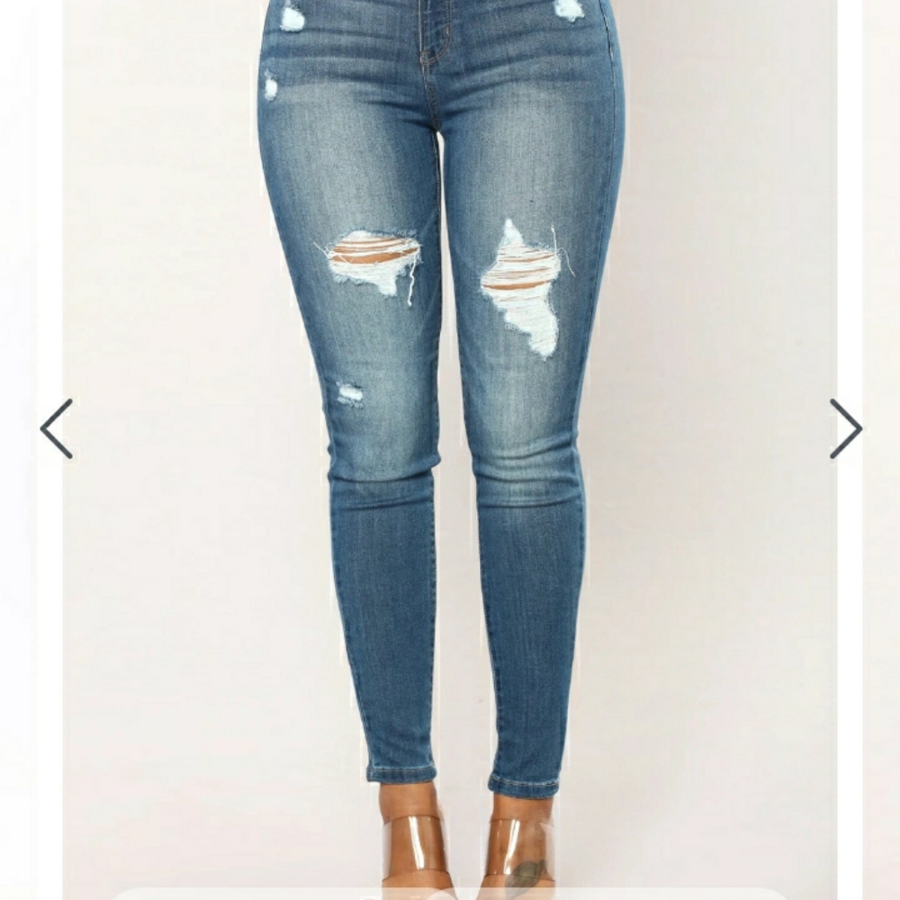 BNWT Fashion Nova On Fleek High Rise Jeans